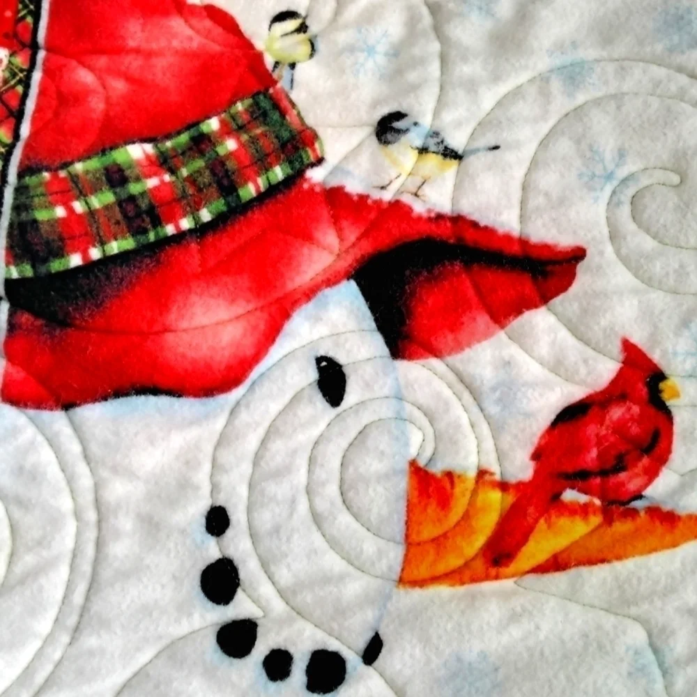 Winter Holidays Crib /Lap/Floor Quilt